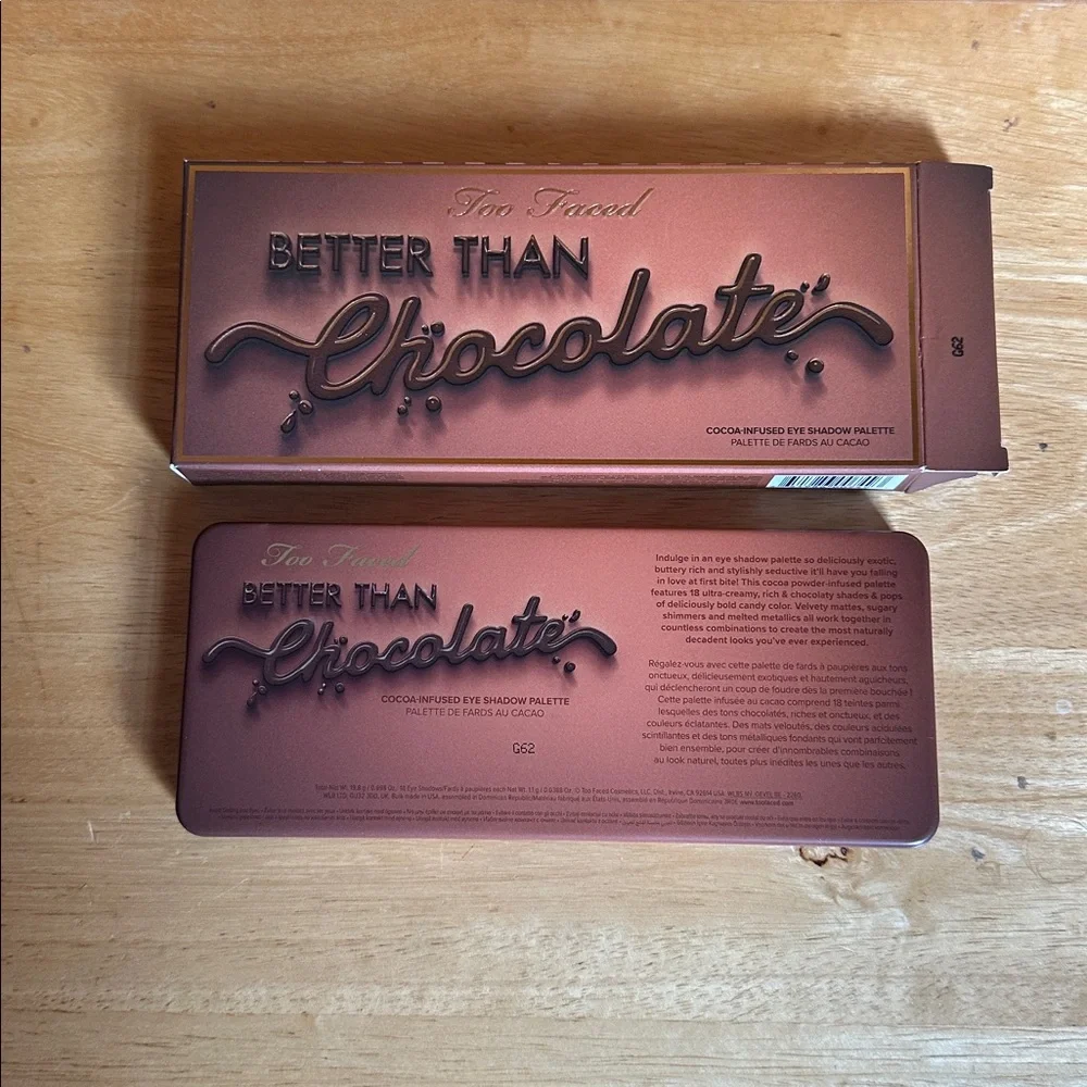 Too Faced Better Than Chocolate Cocoa Infused Eyeshadow Palette
